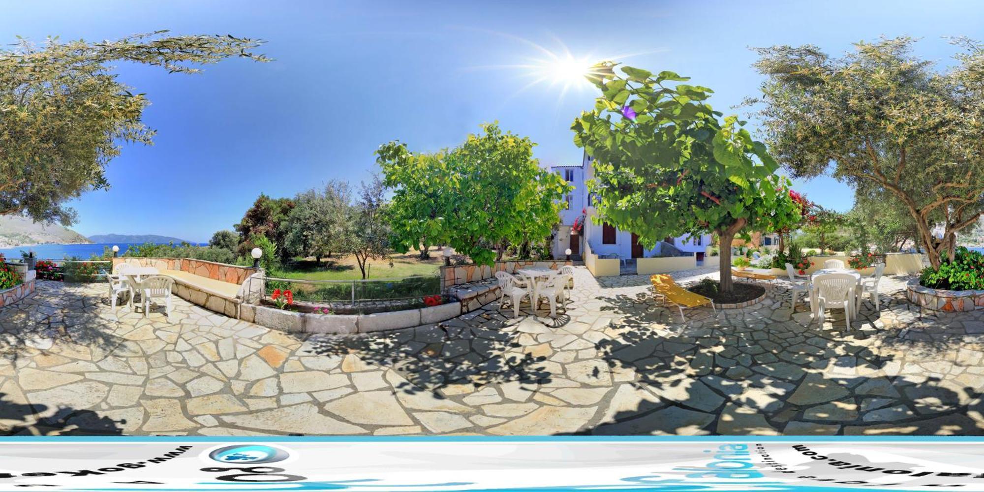Ballas Apartments Agia Efimia Buitenkant foto